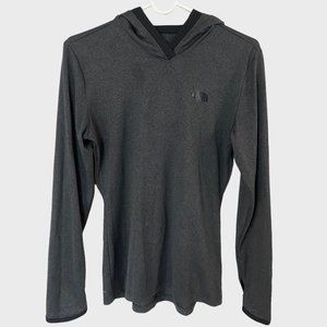 The North Face Reactor Hoodie Womens Small Gray Lightweight Pullover Sweatshirt